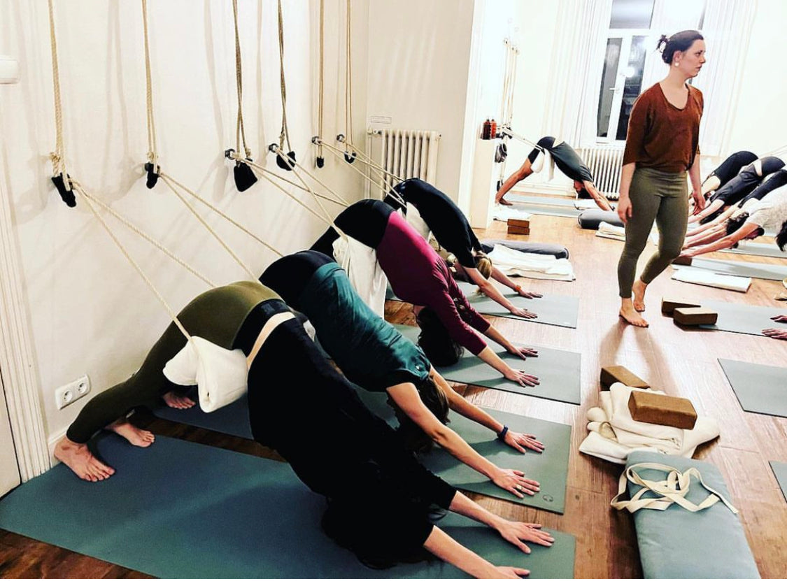 Beginners reeks iyengar Yoga met Siel vanaf eind mei 2024 op donderdagen